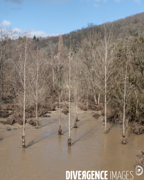 Inondations - riviere en alerte vigicrue