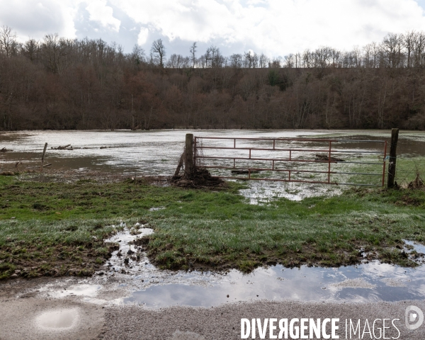 Inondations - riviere en alerte vigicrue