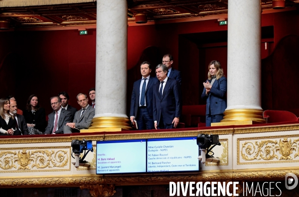 Assemblee Nationale / Débat et vote sur l accord de sécurité franco ukrainien et la situation en ukraine