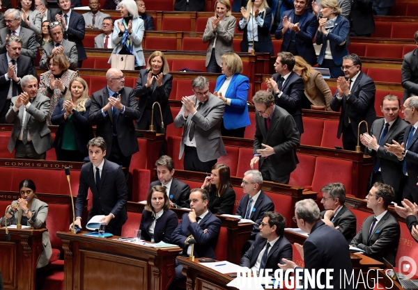 Assemblee Nationale / Débat et vote sur l accord de sécurité franco ukrainien et la situation en ukraine