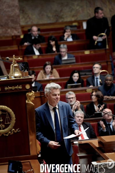 Assemblee Nationale / Débat et vote sur l accord de sécurité franco ukrainien et la situation en ukraine