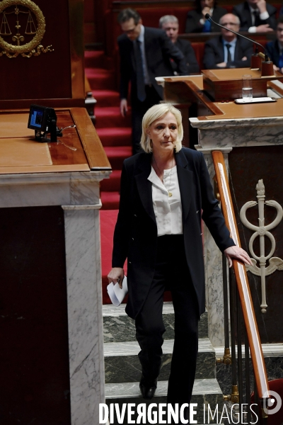 Assemblee Nationale / Débat et vote sur l accord de sécurité franco ukrainien et la situation en ukraine
