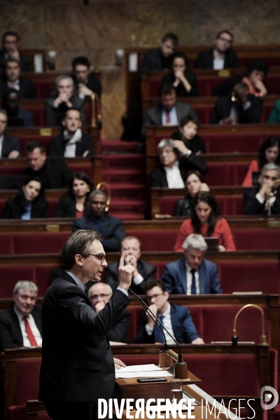 Assemblee Nationale / Débat et vote sur l accord de sécurité franco ukrainien et la situation en ukraine