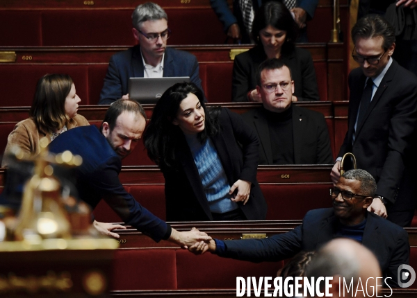 Assemblee Nationale / Débat et vote sur l accord de sécurité franco ukrainien et la situation en ukraine