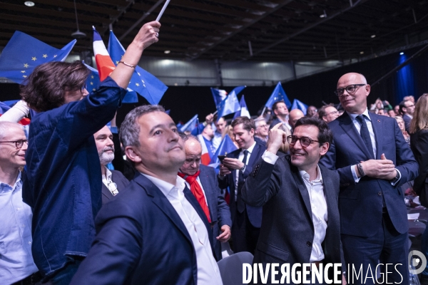 Elections européennes, meeting de la majorité présidentielle