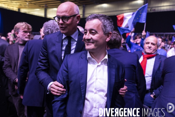 Elections européennes, meeting de la majorité présidentielle