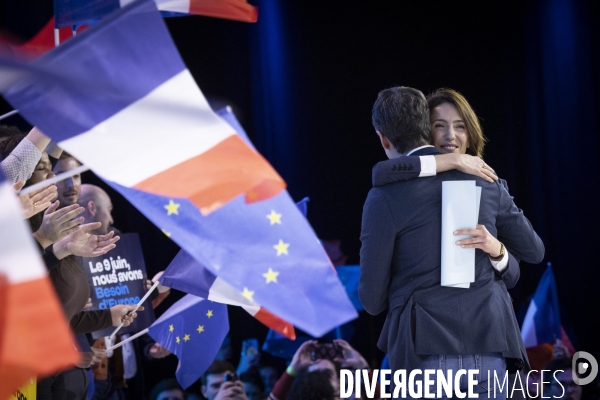 Elections européennes, meeting de la majorité présidentielle