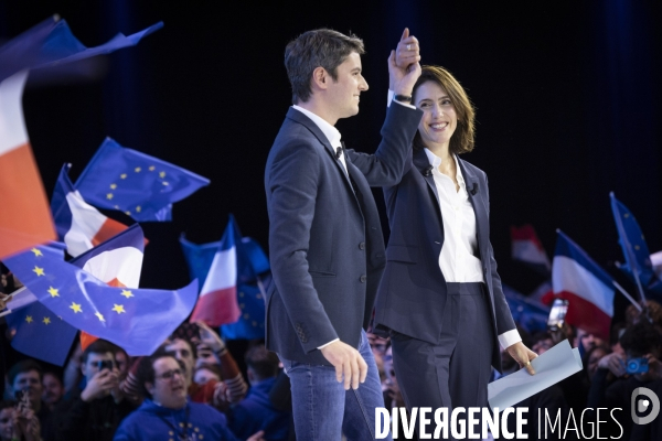 Elections européennes, meeting de la majorité présidentielle