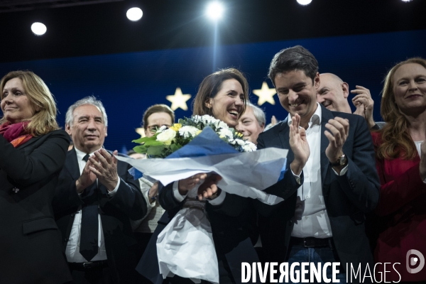 Elections européennes, meeting de la majorité présidentielle