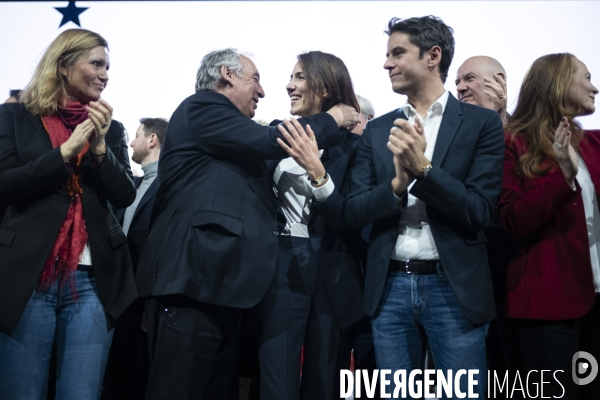 Elections européennes, meeting de la majorité présidentielle