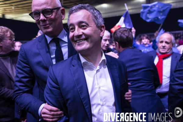Elections européennes, meeting de la majorité présidentielle