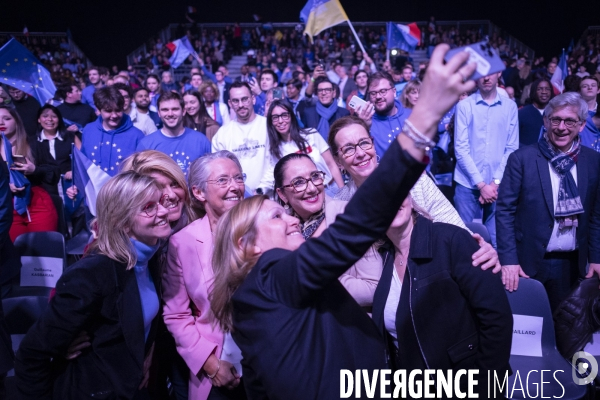 Elections européennes, meeting de la majorité présidentielle