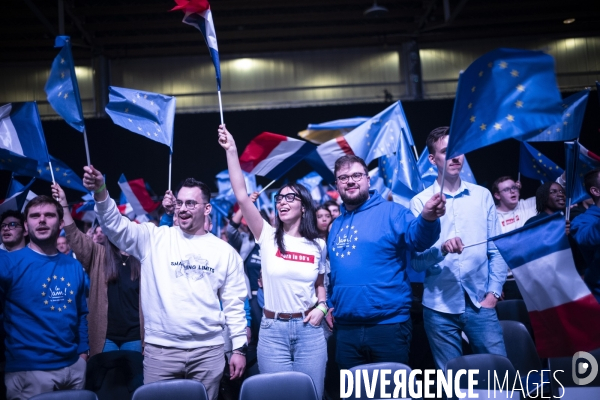 Elections européennes, meeting de la majorité présidentielle