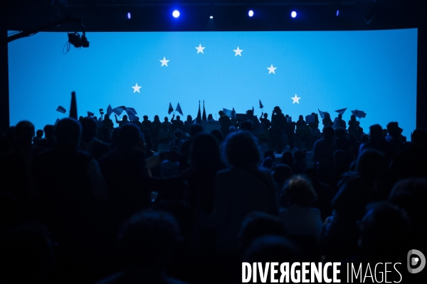 Elections européennes, meeting de la majorité présidentielle