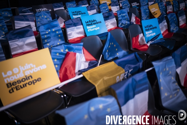 Elections européennes, meeting de la majorité présidentielle