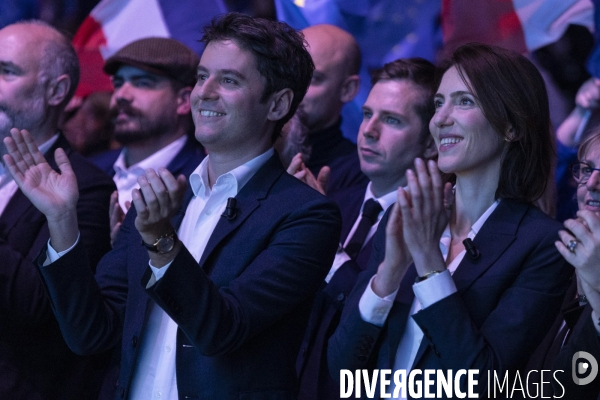 Elections européennes, meeting de la majorité présidentielle