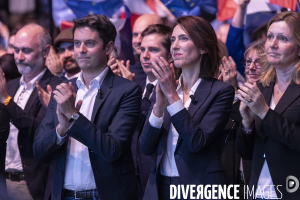 Elections européennes, meeting de la majorité présidentielle