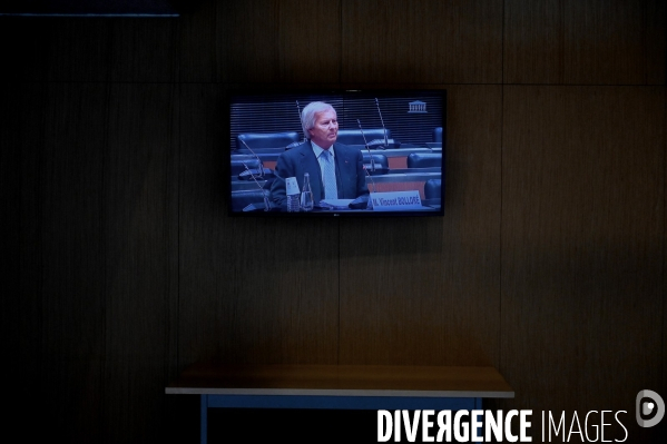 Assemblee Nationale / Audition de Vincent Bolloré