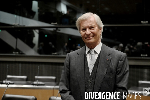 Assemblee Nationale / Audition de Vincent Bolloré