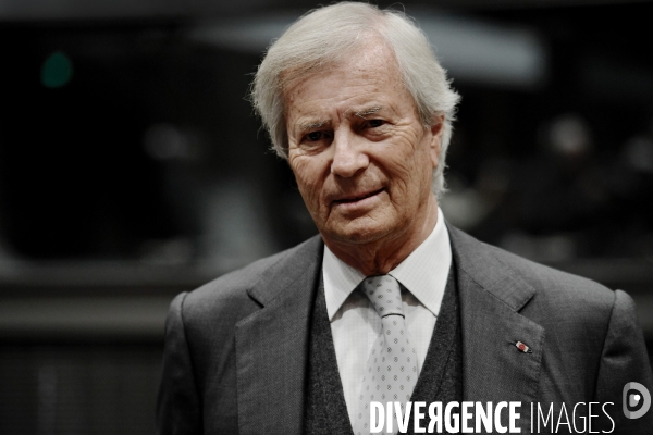 Assemblee Nationale / Audition de Vincent Bolloré