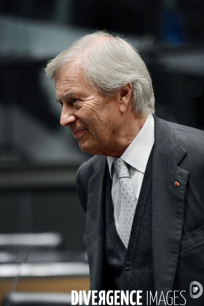 Assemblee Nationale / Audition de Vincent Bolloré