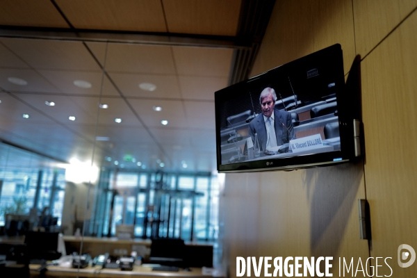 Assemblee Nationale / Audition de Vincent Bolloré