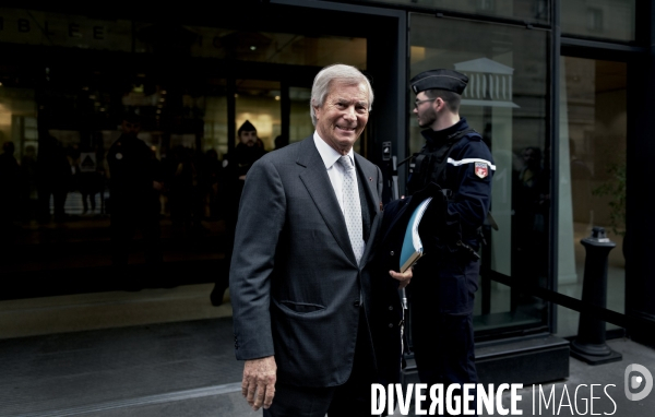 Assemblee Nationale / Audition de Vincent Bolloré