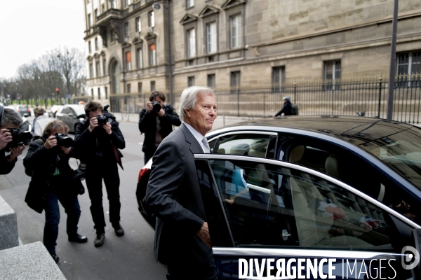 Assemblee Nationale / Audition de Vincent Bolloré