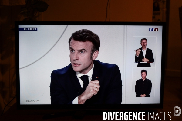 Macron l interview tv du 14 mars 2024