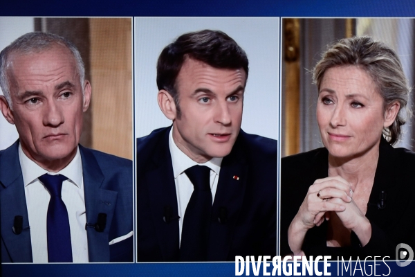 Macron l interview tv du 14 mars 2024