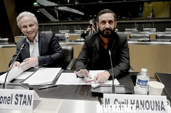 Assemblee Nationale / Audition de Cyril Hanouna  