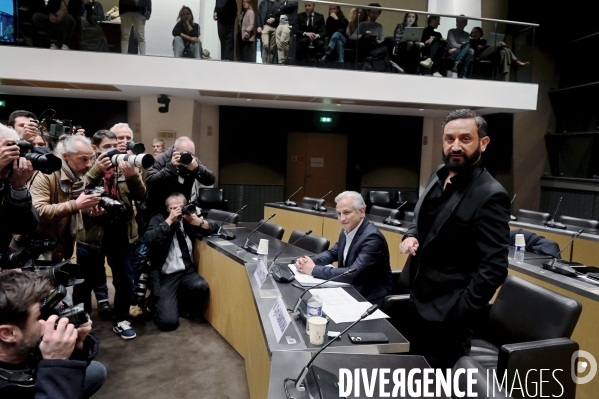 Assemblee Nationale / Audition de Cyril Hanouna  