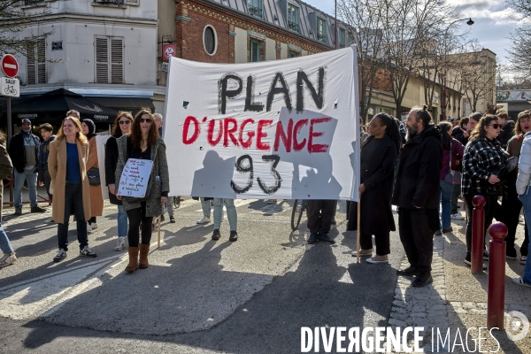 Manifestation pour le plan d urgence et contre la réforme