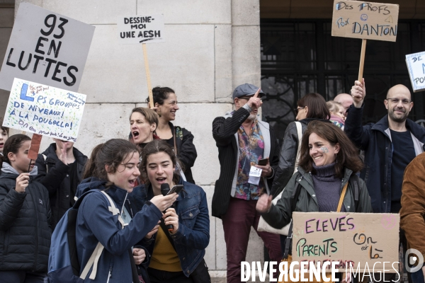 Le 93 en lutte pour l école publique