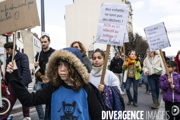 Le 93 en lutte pour l école publique