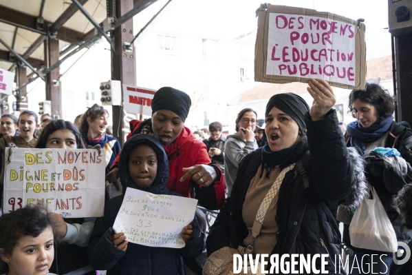 Le 93 en lutte pour l école publique