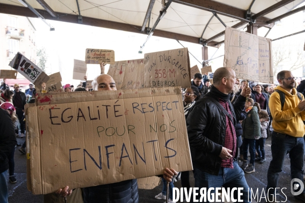 Le 93 en lutte pour l école publique