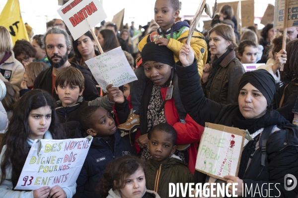 Le 93 en lutte pour l école publique