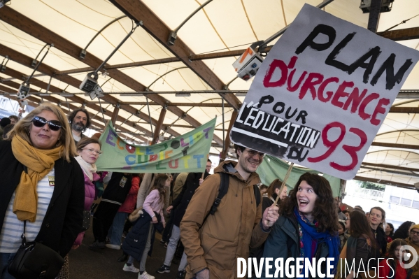 Le 93 en lutte pour l école publique