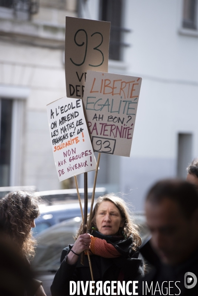 Le 93 en lutte pour l école publique