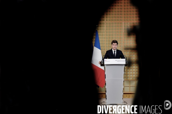 Gabriel Attal et Thomas Cazenave présentent le bilan du plan de lutte contre les fraudes