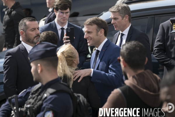 Visite présidentielle surprise!