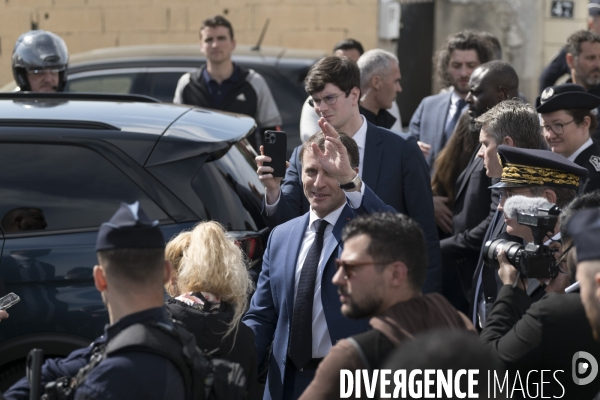 Visite présidentielle surprise!