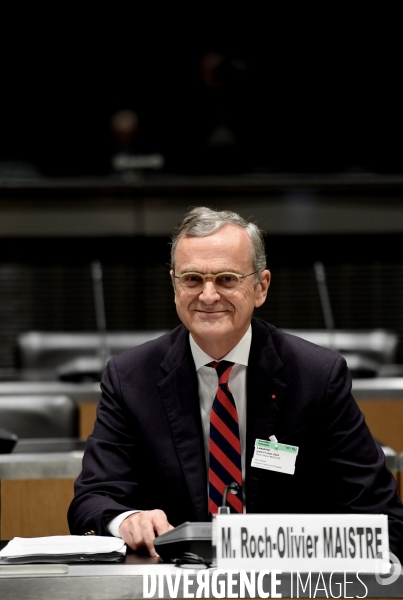 Assemblee Nationale / Audition de Roch-Olivier Maistre