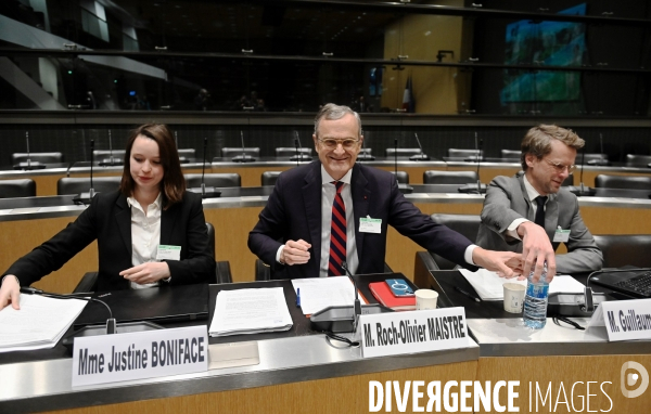 Assemblee Nationale / Audition de Roch-Olivier Maistre