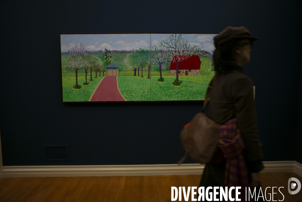 Exposition David Hockney Normandism