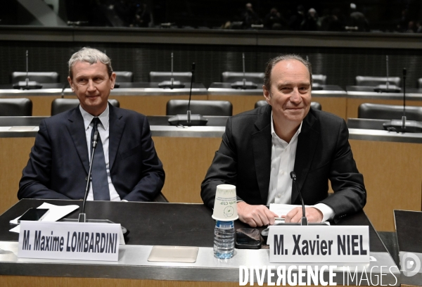 Assemblee Nationale / Audition de Xavier Niel