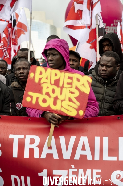 Journée internationale contre le racisme 2024. International Day Against Racism 2024. Manifestation parisienne.