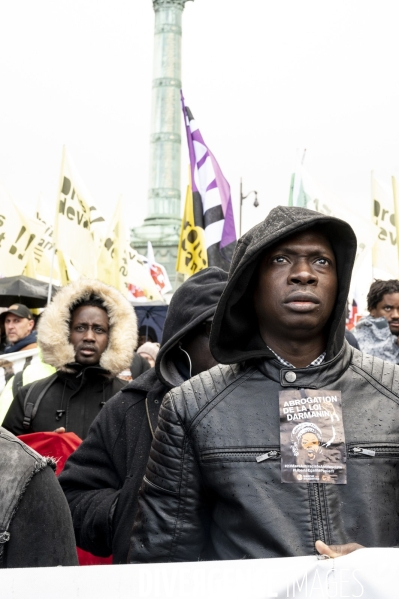 Journée internationale contre le racisme 2024. International Day Against Racism 2024. Manifestation parisienne.