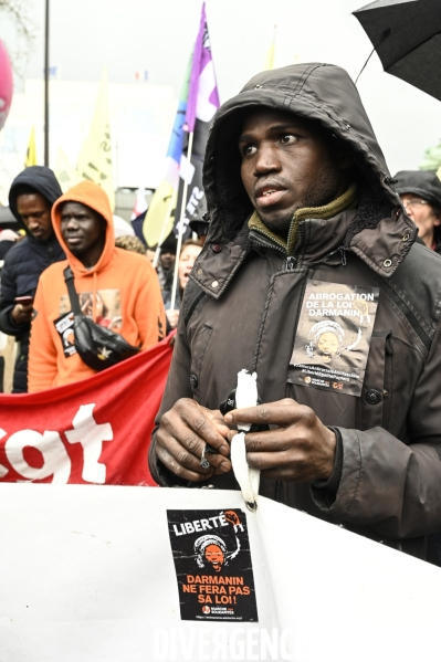 Journée internationale contre le racisme 2024. International Day Against Racism 2024. Manifestation parisienne.